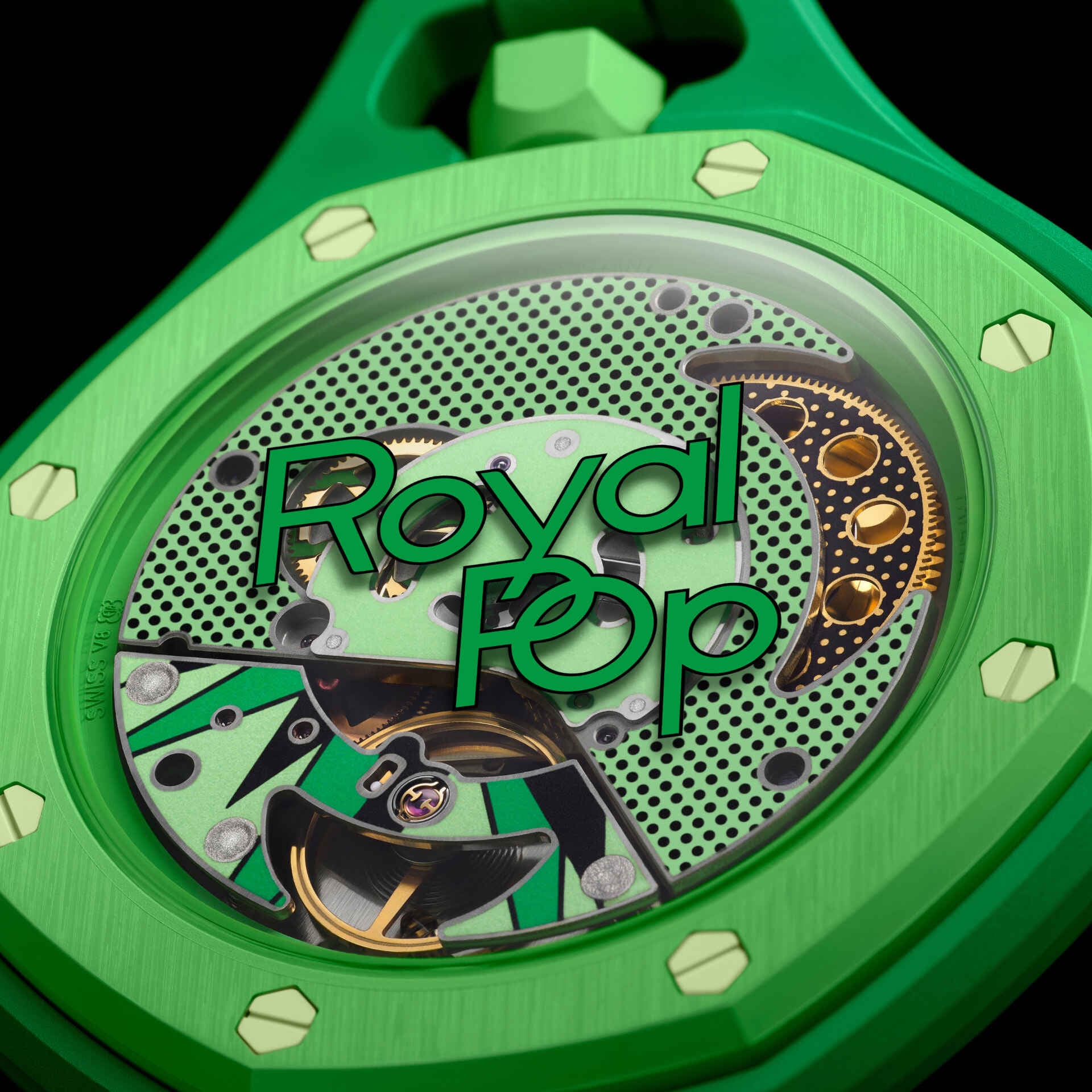 Royal Pop GREEN EIGHT watch product detail image