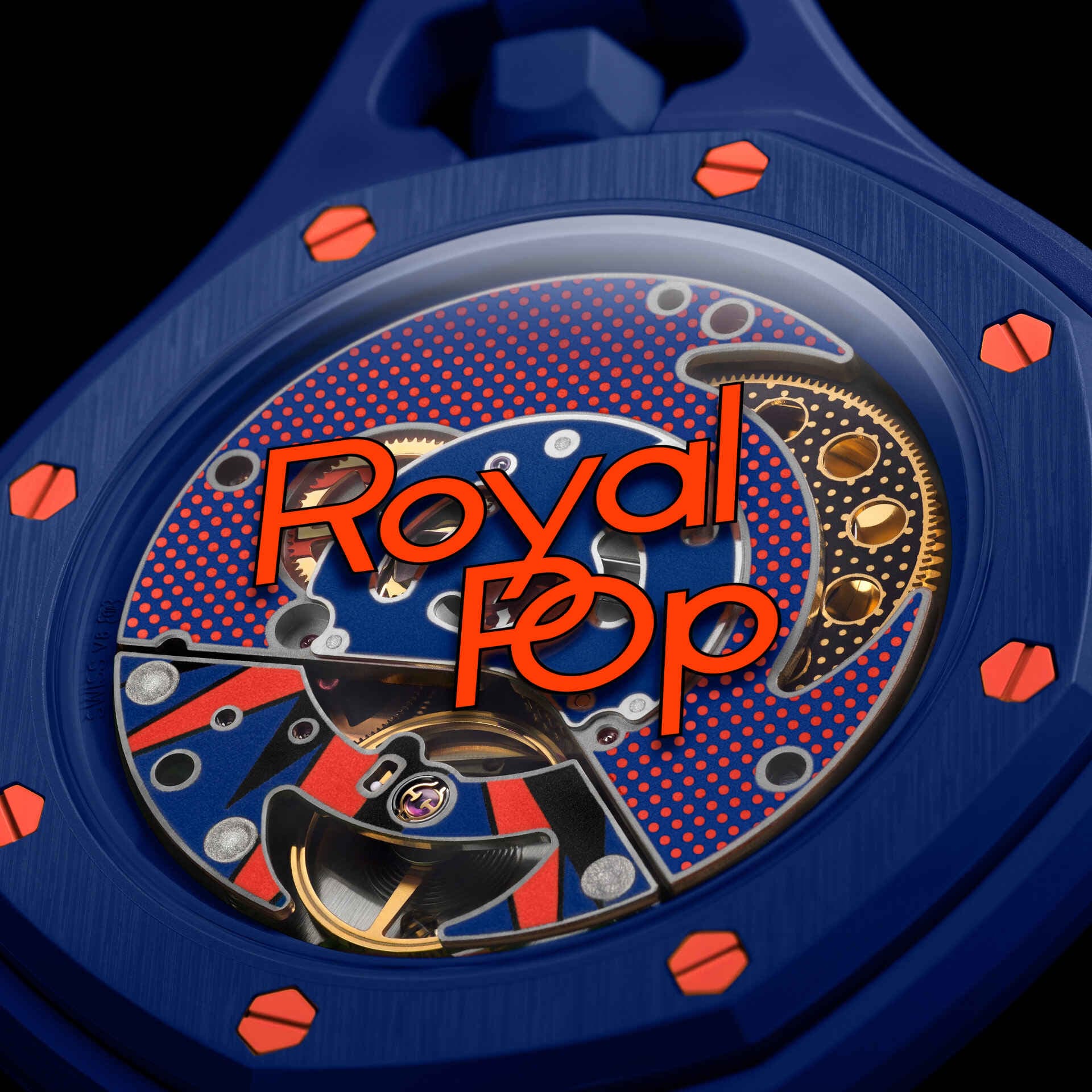 Royal Pop ORENJI HACHI watch product detail image
