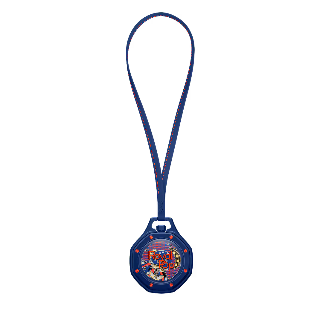 Royal Pop ORENJI HACHI watch angled studio image