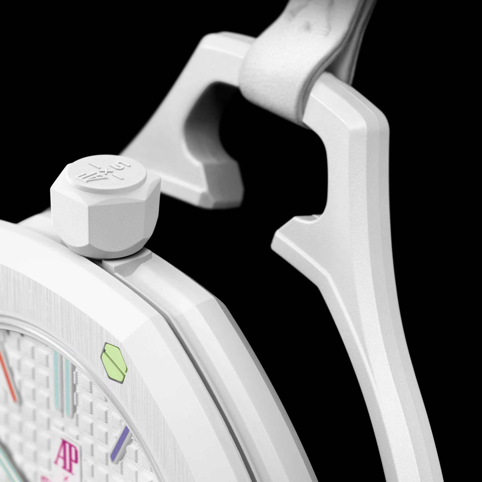 Royal Pop HUIT BLANC watch close-up product image